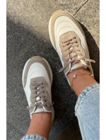 Dámské semišové tenisky na platformě Big Star HI-POLY SYSTEM – béžové Dámské semišové tenisky na platformě Big Star HI-POLY SYSTEM – béžové