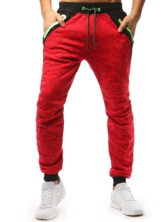 Pánské tepláky červené model 21964109 - Dstreet