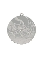 Stříbrná medaile - běh - ocelová medaile