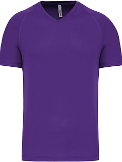 PA 476 Pánské sportovní tričko s výstřihem do V model 22513191 violet - Kariban ProAct