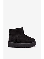 Černé sněhule na platformě Big Star model 22391239 - Big Star Shoes Černé sněhule na platformě Big Star model 22391239 - Big Star Shoes