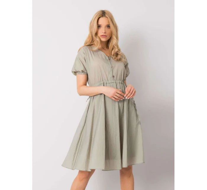 Šaty 217 SK 25663.03 khaki Šaty 217 SK 25663.03 khaki