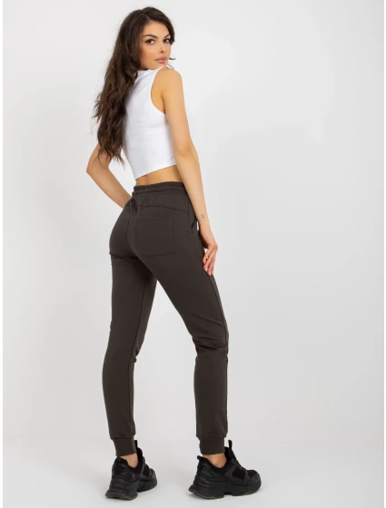 Spodnie dresowe RV DR model 21175296 ciemny khaki - FPrice Spodnie dresowe RV DR model 21175296 ciemny khaki - FPrice