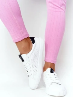 Dámské módní tenisky Big Star - bílé/černé