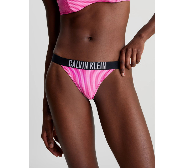 Dámské plavkové kalhotky KW0KW02392 TOZ růžové - Calvin Klein