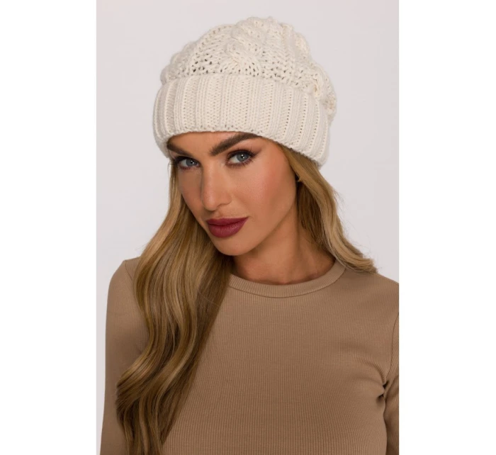 Dámská čepice M897 Ecru - MOE