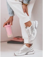 Dámské tenisky na silnější podrážce DYNAMICA silver FashionStreet ZY0595