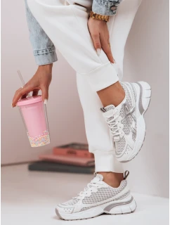 Dámské tenisky na silnější podrážce DYNAMICA silver FashionStreet ZY0595
