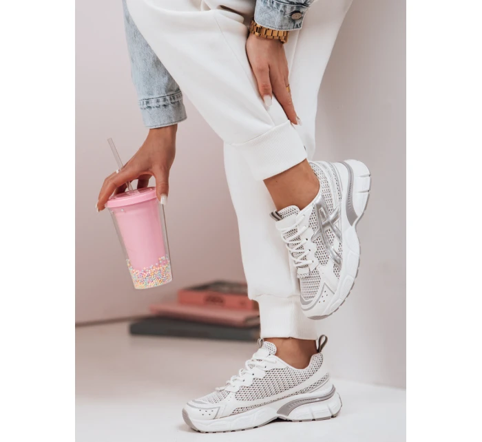 Dámské tenisky na silnější podrážce DYNAMICA silver FashionStreet ZY0595