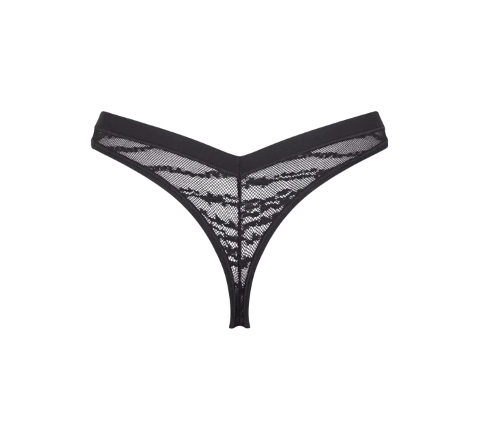Dámské tanga FREE Evolve String Lace - BLACK - černé 0004 - SLOGGI Dámské tanga FREE Evolve String Lace - BLACK - černé 0004 - SLOGGI