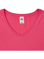 Fruit of the Loom Lady-Fit Iconic 150 V-Neck T Dámské tričko s výstřihem do V 16.1444 white Fruit of the Loom Lady-Fit Iconic 150 V-Neck T Dámské tričko s výstřihem do V 16.1444 white