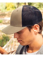 Atlantis Headwear Bryce 6 panelová Trucker kšiltovka 33.0102 grey/black