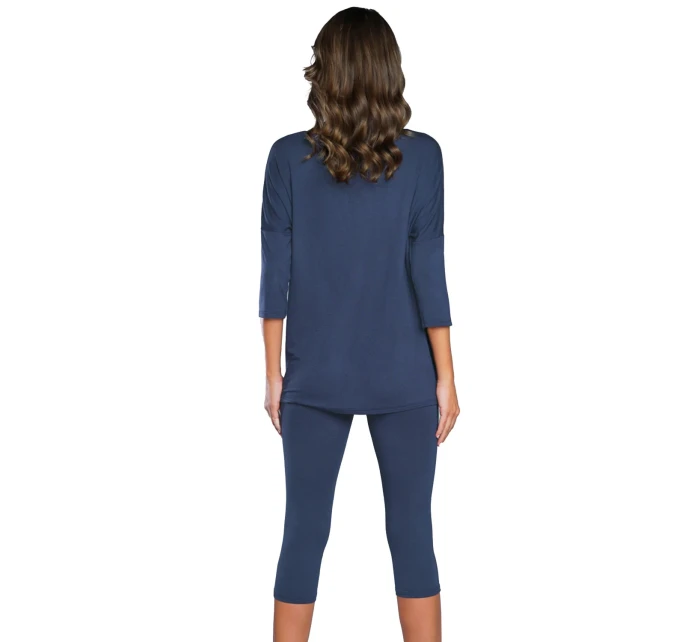 Italská móda Mandala r.3/4 sp.3/4 barva:tmavě modrá Italská móda Mandala r.3/4 sp.3/4 barva:tmavě modrá