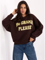 Bluza IT BL model 21365538 ciemny brązowy - FPrice