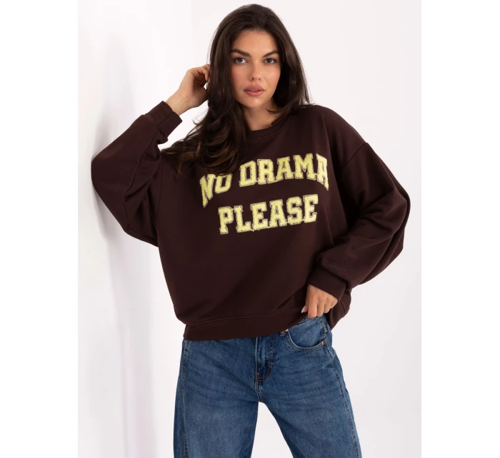 Bluza IT BL model 21365538 ciemny brązowy - FPrice