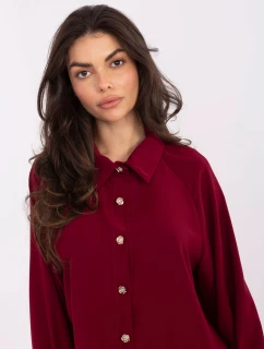 Koszula IT KS model 21766249 bordowy - FPrice