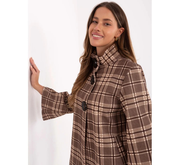 Płaszcz IT PL brązowy model 21717663 - FPrice Płaszcz IT PL brązowy model 21717663 - FPrice