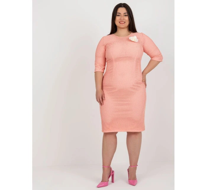 LK SK 506721 šaty.69 broskví