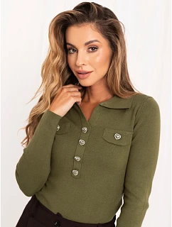 Sweter PM SW model 22361753 khaki - FPrice