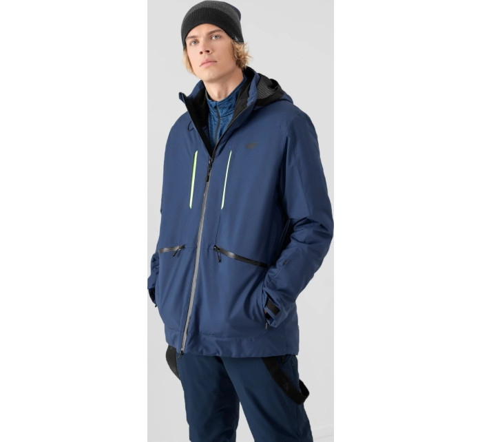Pánská lyžařská bunda 4F H4Z21-KUMN009 tmavě modrá