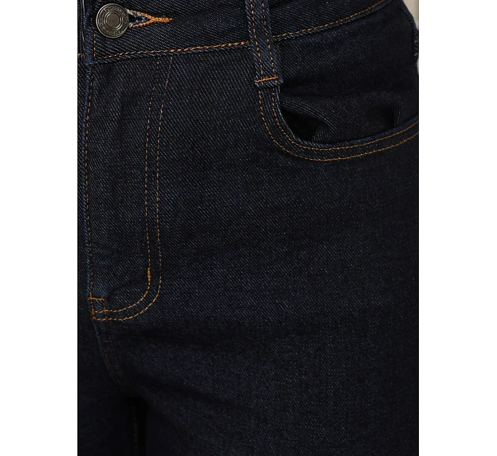 Dámské džíny s vysokým pasem  UY2911 tmavě modré - FashionStreet 