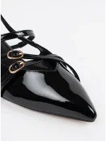 Praktické  lodičky černé dámské Obcas