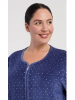 Dámské domácí šaty s tříčtvrtečním rukávem Alex