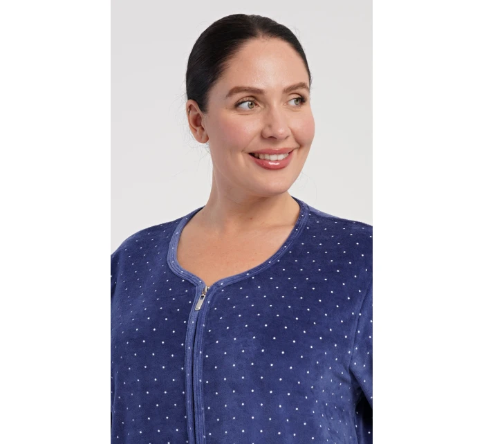 Dámské domácí šaty s tříčtvrtečním rukávem Alex