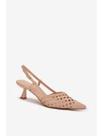 Sandály na podpatku  model 225225 Step in style