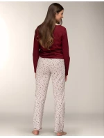 Winter Bloom pyžamo délka/r SXL model 21750833 - Mademoiselle Sommeil Winter Bloom pyžamo délka/r SXL model 21750833 - Mademoiselle Sommeil