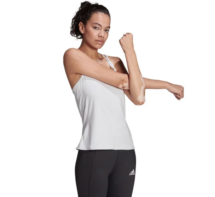 Tričko adidas Studio Slim Strappy Back Tank Top W HE3141 Tričko adidas Studio Slim Strappy Back Tank Top W HE3141