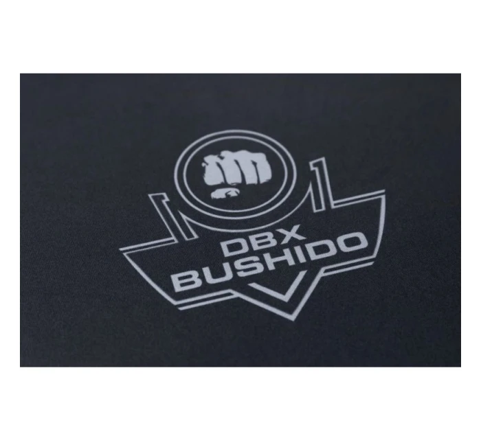 Rashguard šedý s dlouhým rukávem a logem DBX Bushido