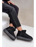 Dámské Sněhule Na Platformě D.Franklin DFSH370010 Černé