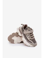 Tenisky Sportovní Boty Dětské Na Suchý Zip Khaki Ronivelle Tenisky Sportovní Boty Dětské Na Suchý Zip Khaki Ronivelle