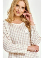 Vera model 21207996 long/r SXL Z25/26 dámské tričko - Taro