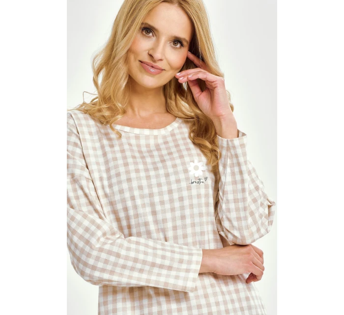 Vera model 21207996 long/r SXL Z25/26 dámské tričko - Taro