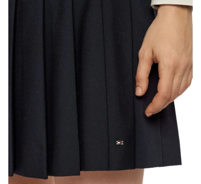 TOMMY HILFIGER COOL VLNĚNÁ SUKNĚ