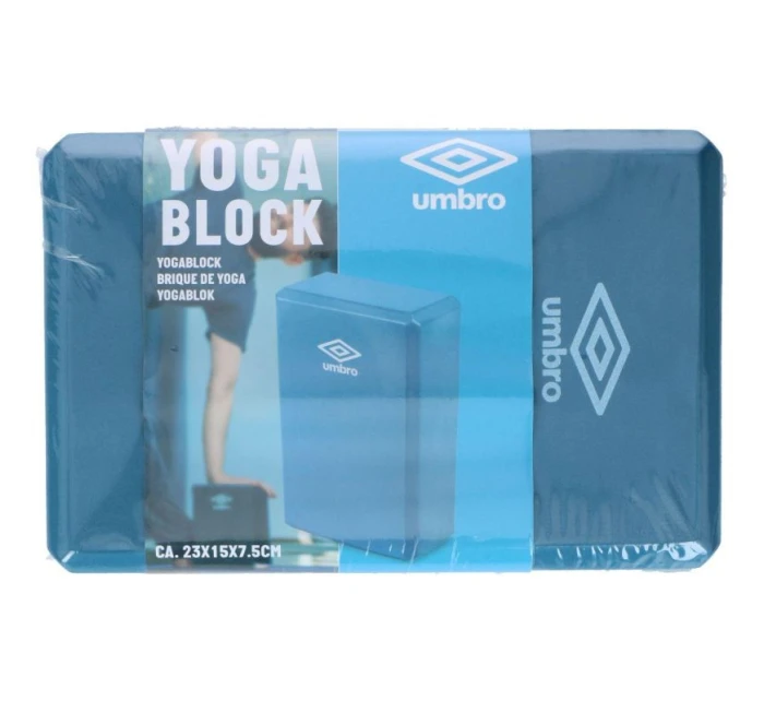 CVIČEBNÍ BLOK JÓGA PILATES FITNESS UMBRO MODRÁ