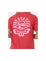 Tričko RIP CURL Icons Of Surf Relaxed Tee, červené