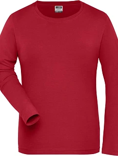 Daiber JN 1803 Dámské pracovní elast. tričko - Solid 02.1803 red