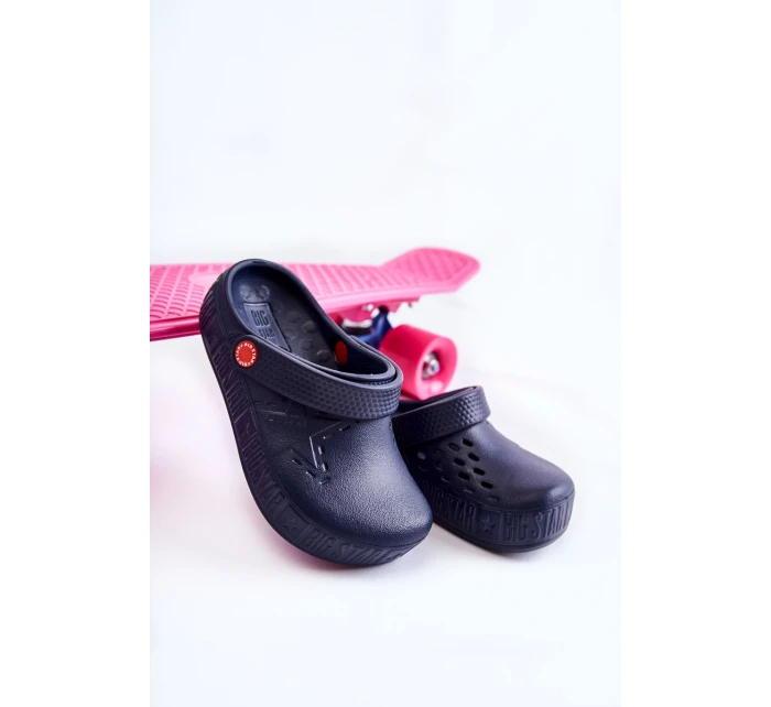 Dětské lehké pantofle Big Star Námořnická modrá model 21593854 - Big Star Shoes