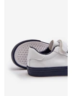 Dětské tenisky s přezkou bílo-modré Pennyn Dětské tenisky s přezkou bílo-modré Pennyn