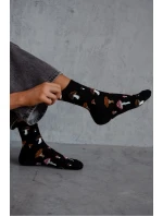 Dámské ponožky model 21728660 Černé - Milena Dámské ponožky model 21728660 Černé - Milena