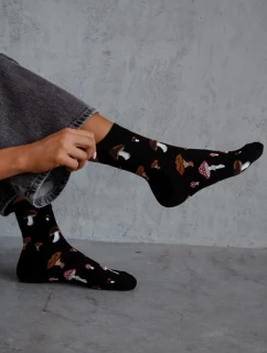 Dámské ponožky model 21728660 Černé - Milena