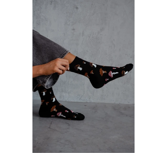 Dámské ponožky model 21728660 Černé - Milena Dámské ponožky model 21728660 Černé - Milena