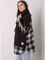 Mikina RV BL 7312.14 černobílých