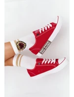 Women's Sneakers BIG STAR Red Women's Sneakers BIG STAR Red