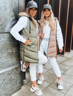 Dámská zelená oboustranná vesta ONADE FashionStreet TY3724