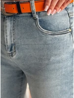 Dámské džínové kalhoty slim fit blue Dstreet model 21985403 - FashionStreet