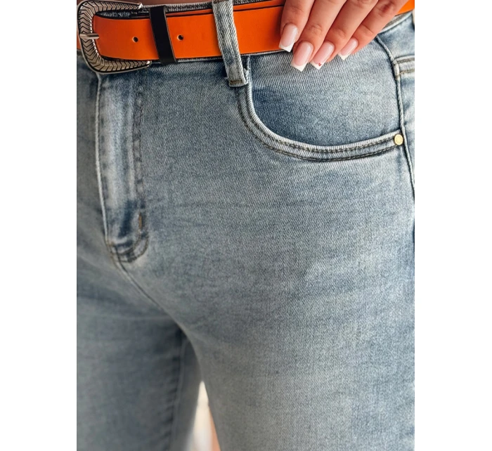 Dámské džínové kalhoty slim fit blue Dstreet model 21985403 - FashionStreet